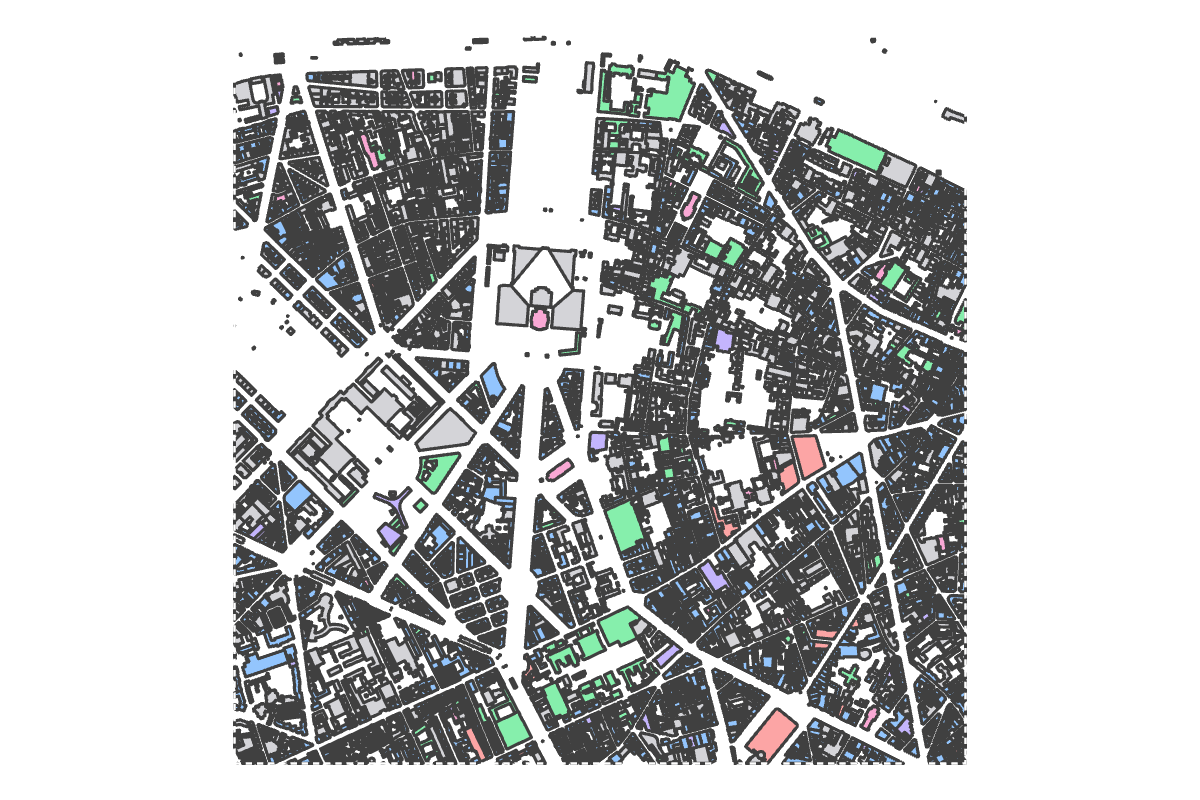 Program breakdown map