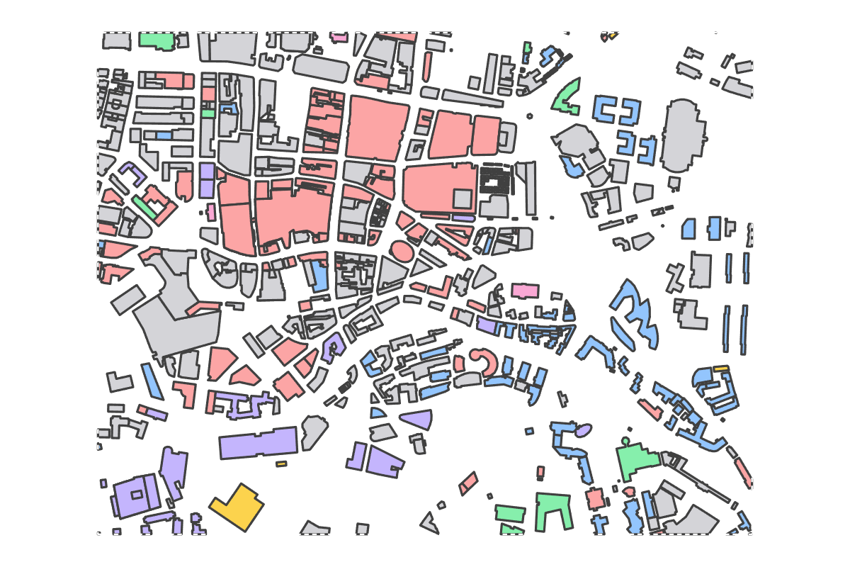 Program breakdown map