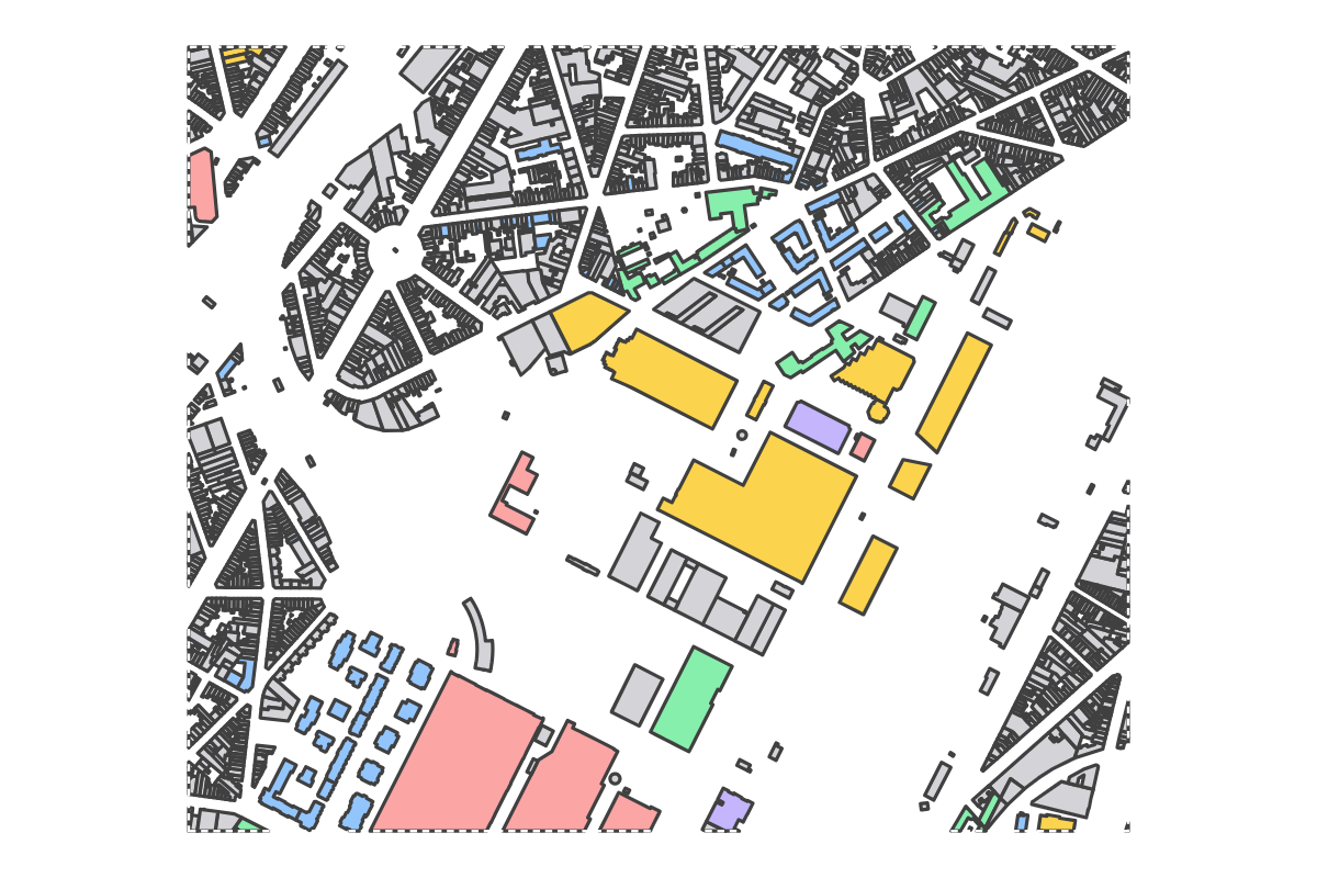 Program breakdown map