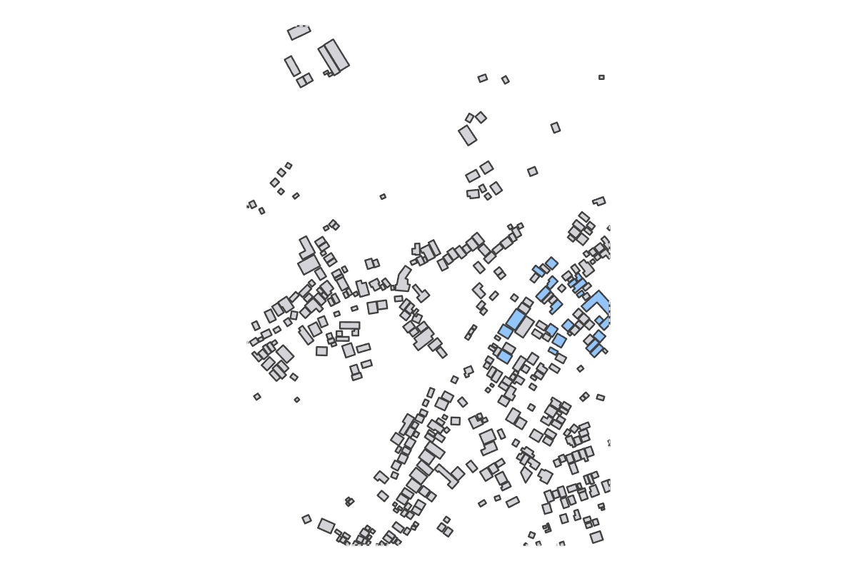 Program breakdown map