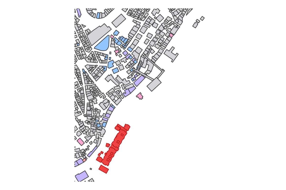 Program breakdown map