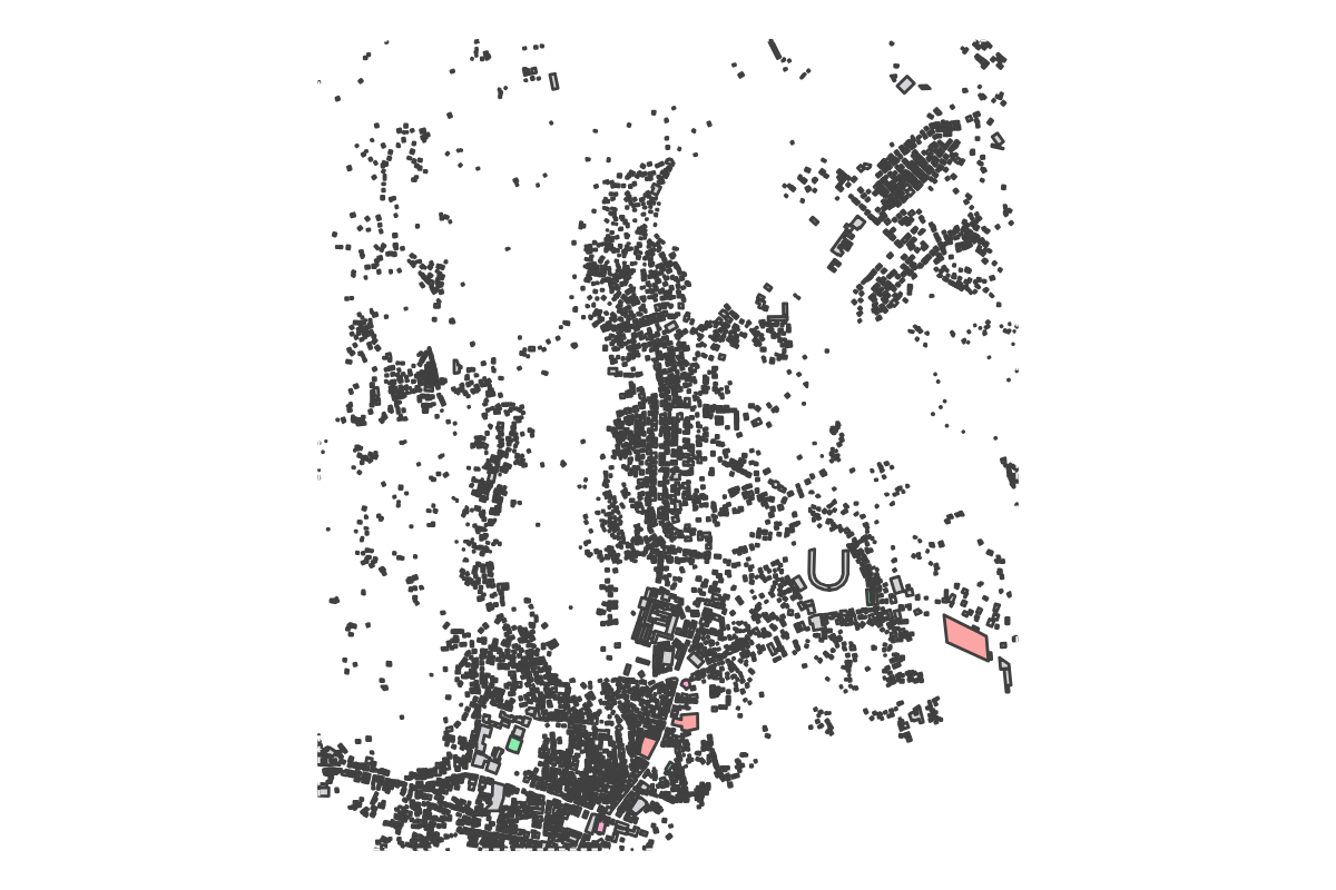 Program breakdown map