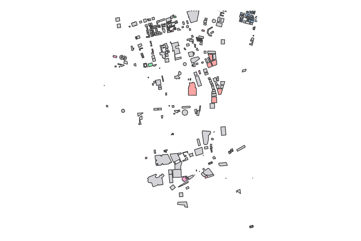 Program breakdown map
