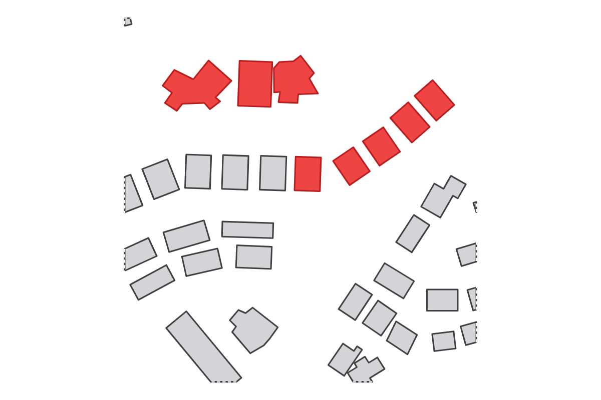 Program breakdown map