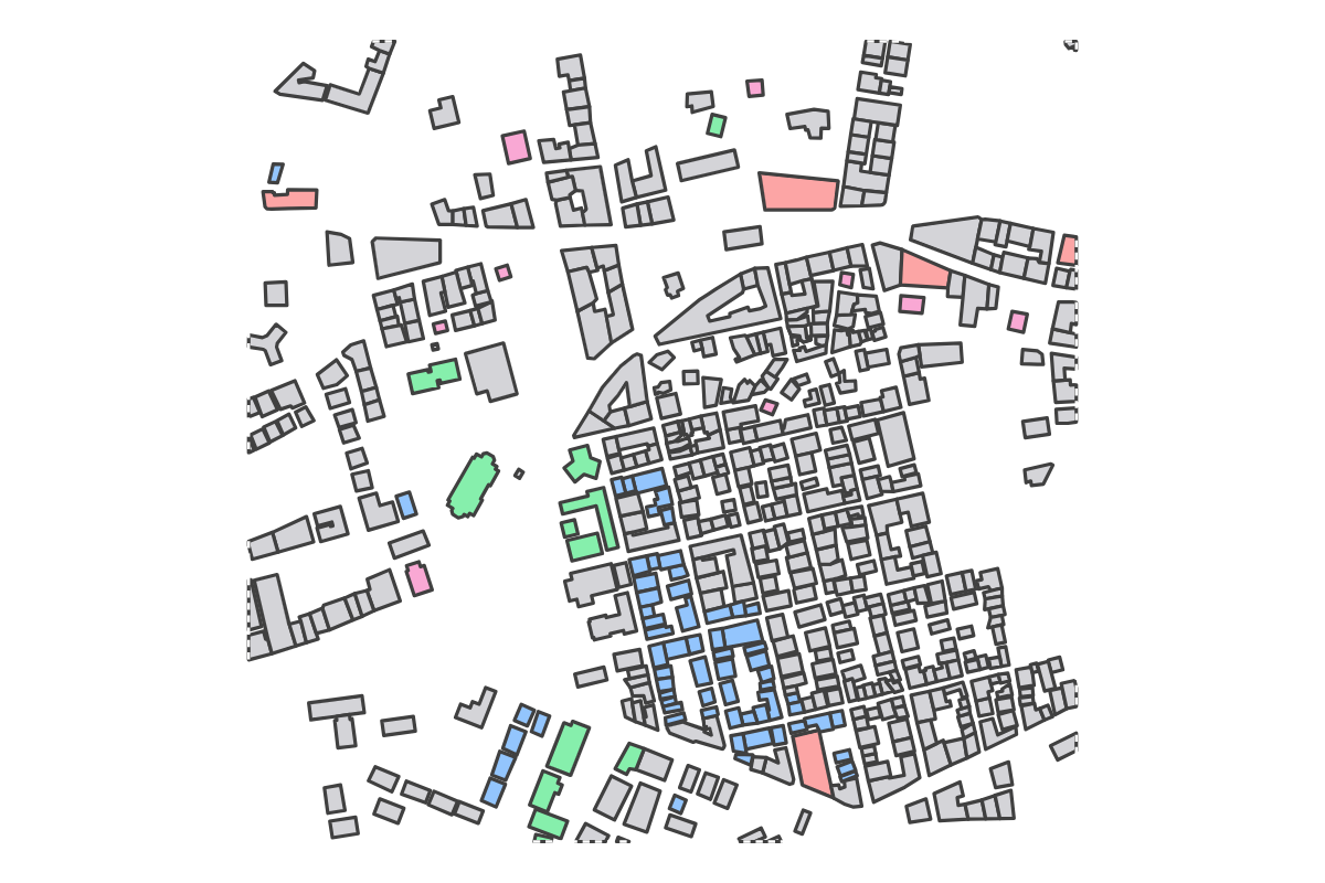 Program breakdown map