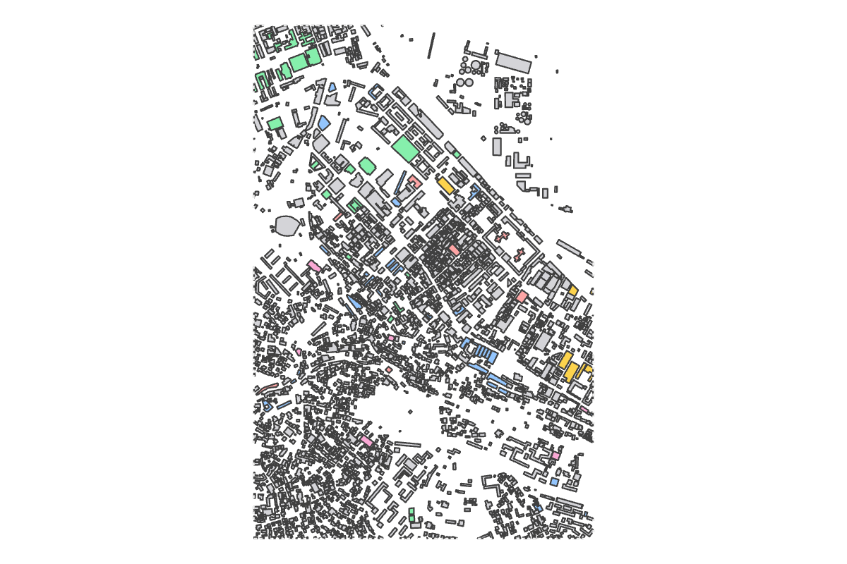 Program breakdown map