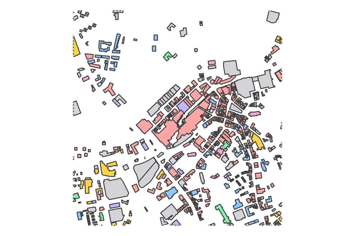 Program breakdown map