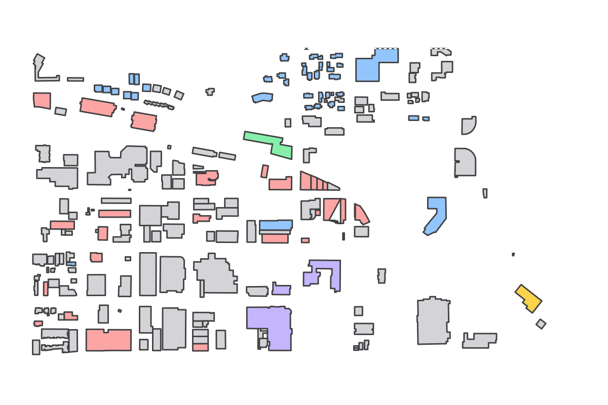Program breakdown map