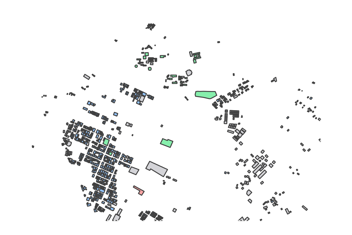 Program breakdown map