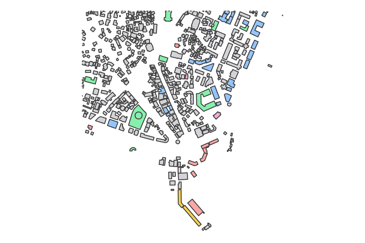 Program breakdown map