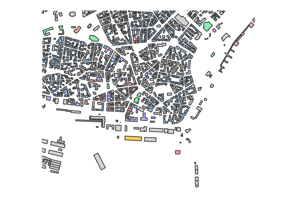 Program breakdown map