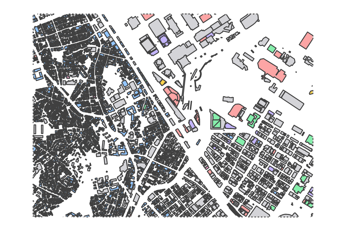 Program breakdown map