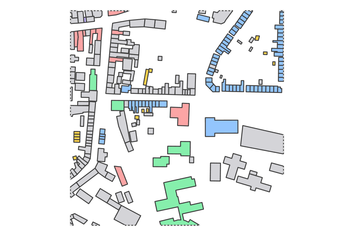 Program breakdown map