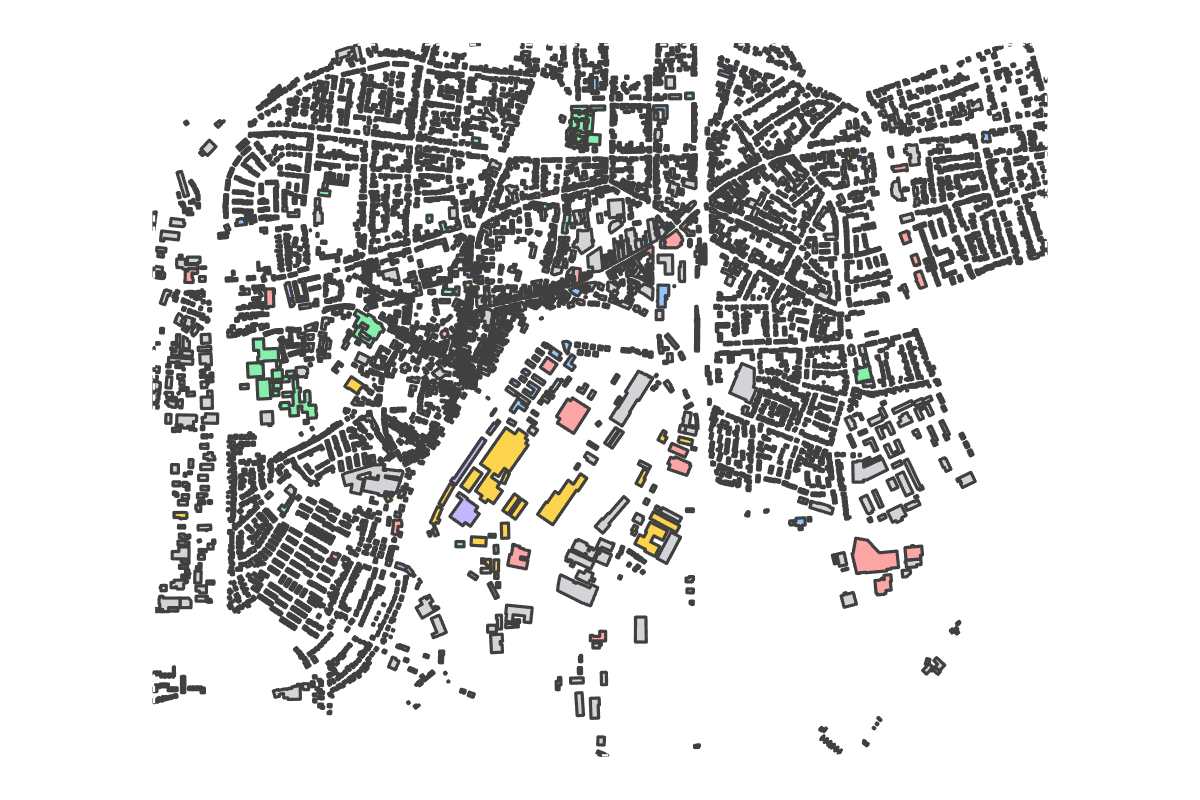 Program breakdown map