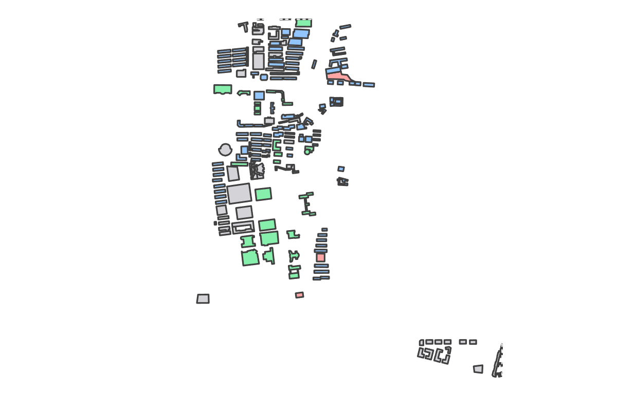 Program breakdown map