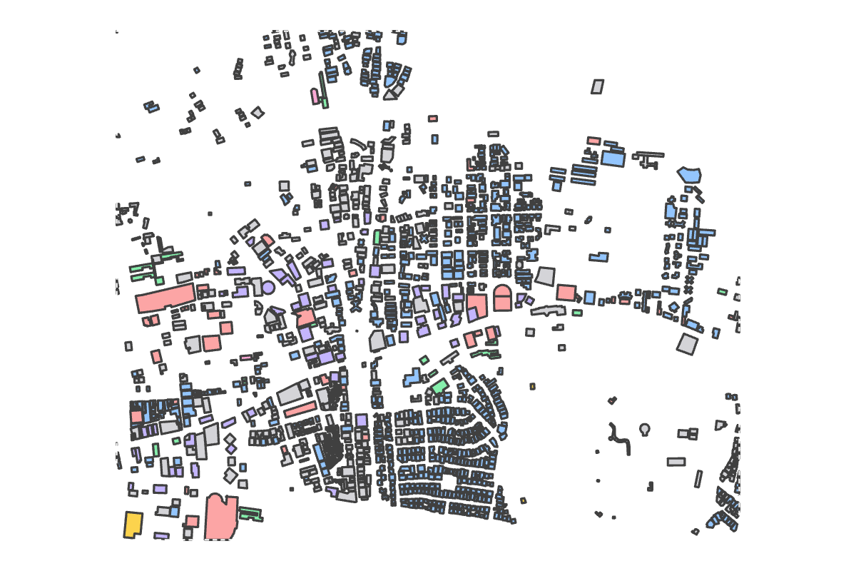 Program breakdown map