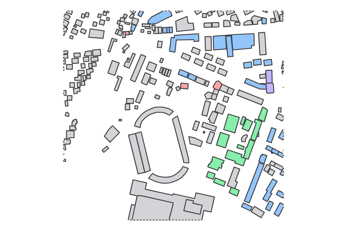 Program breakdown map