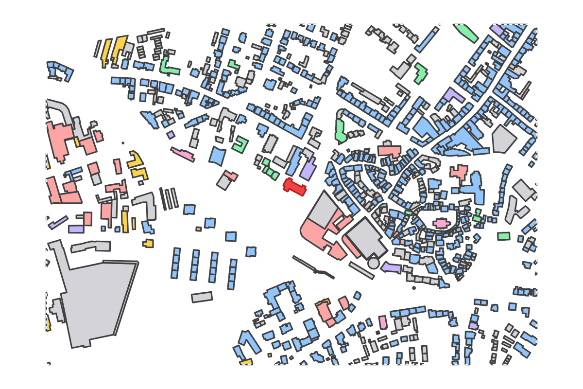 Program breakdown map
