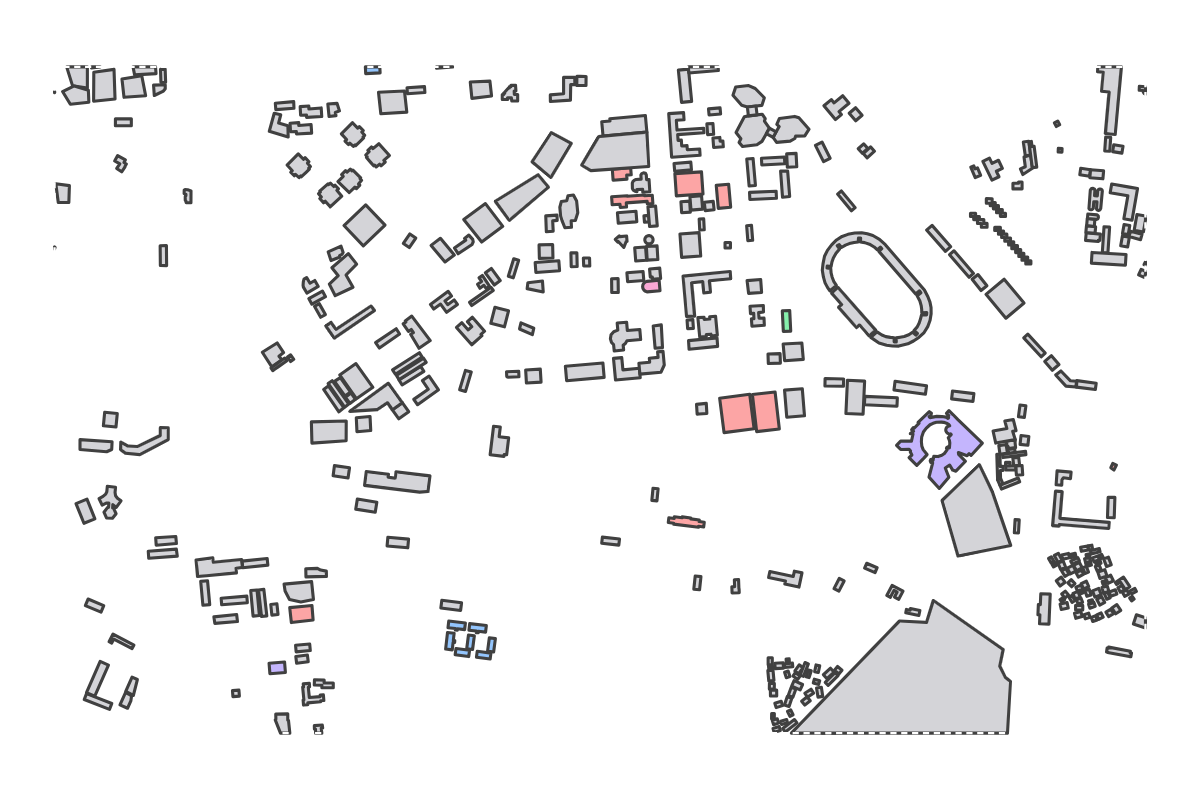 Program breakdown map
