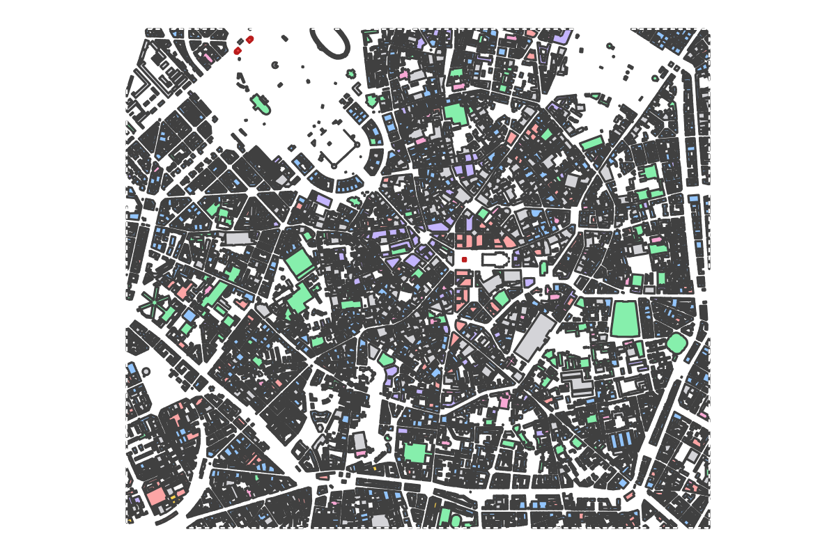 Program breakdown map