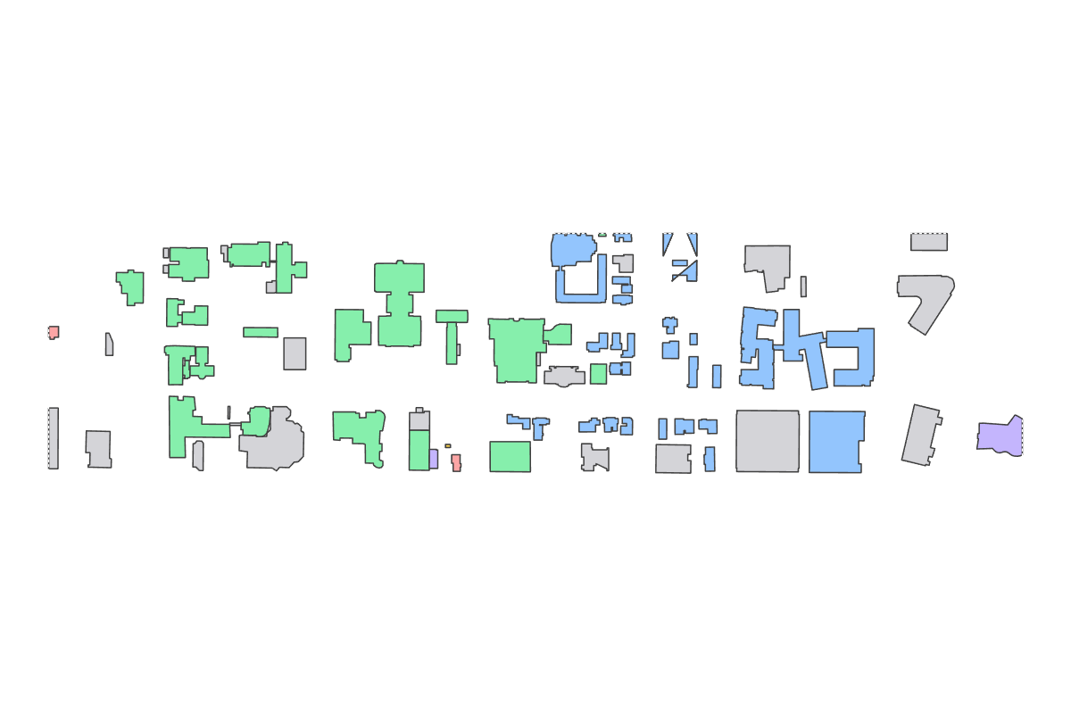 Program breakdown map