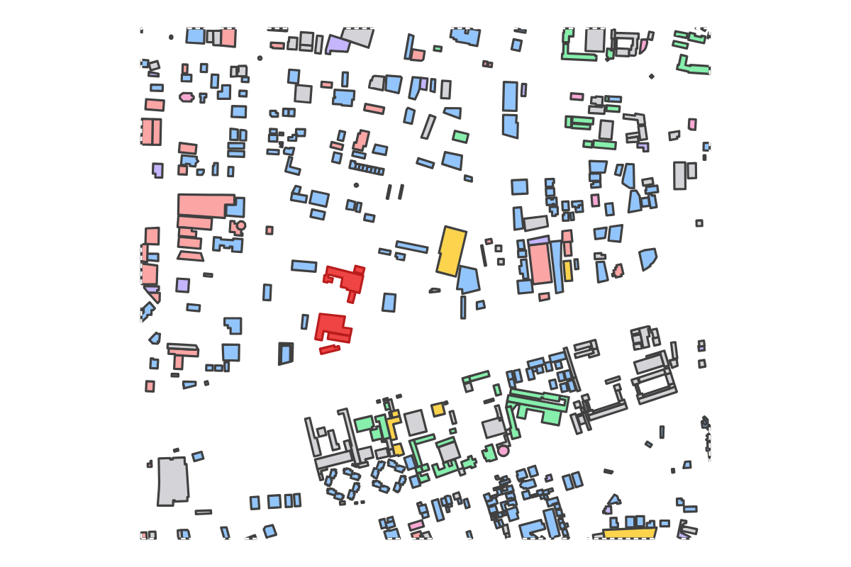 Program breakdown map