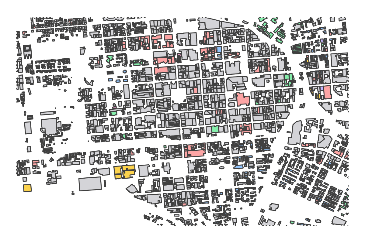 Program breakdown map