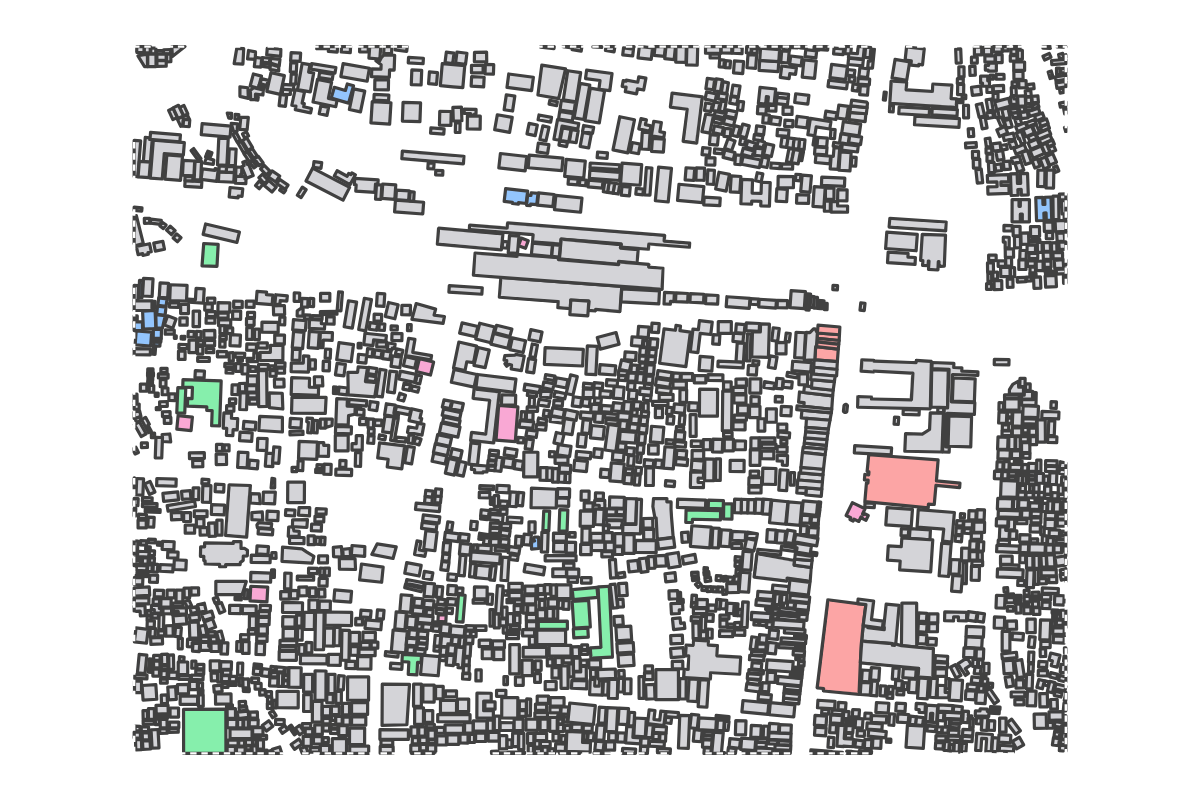 Program breakdown map