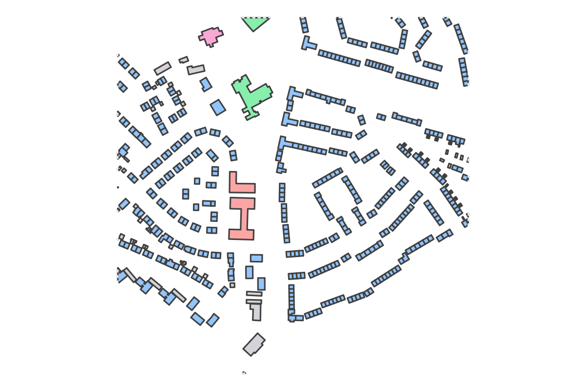 Program breakdown map