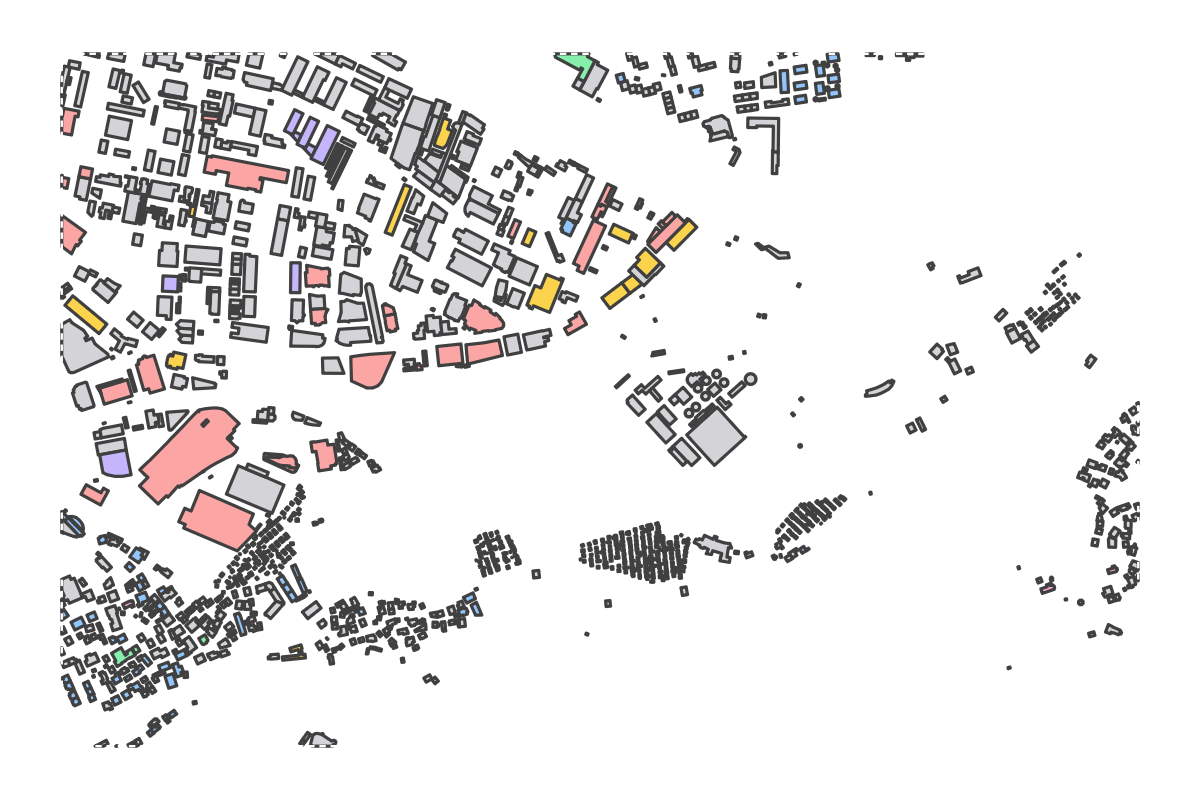 Program breakdown map