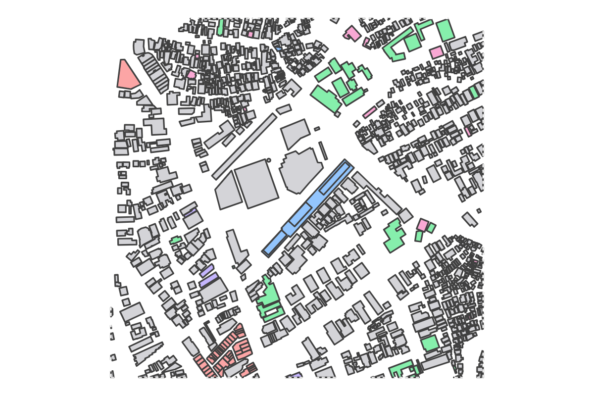 Program breakdown map