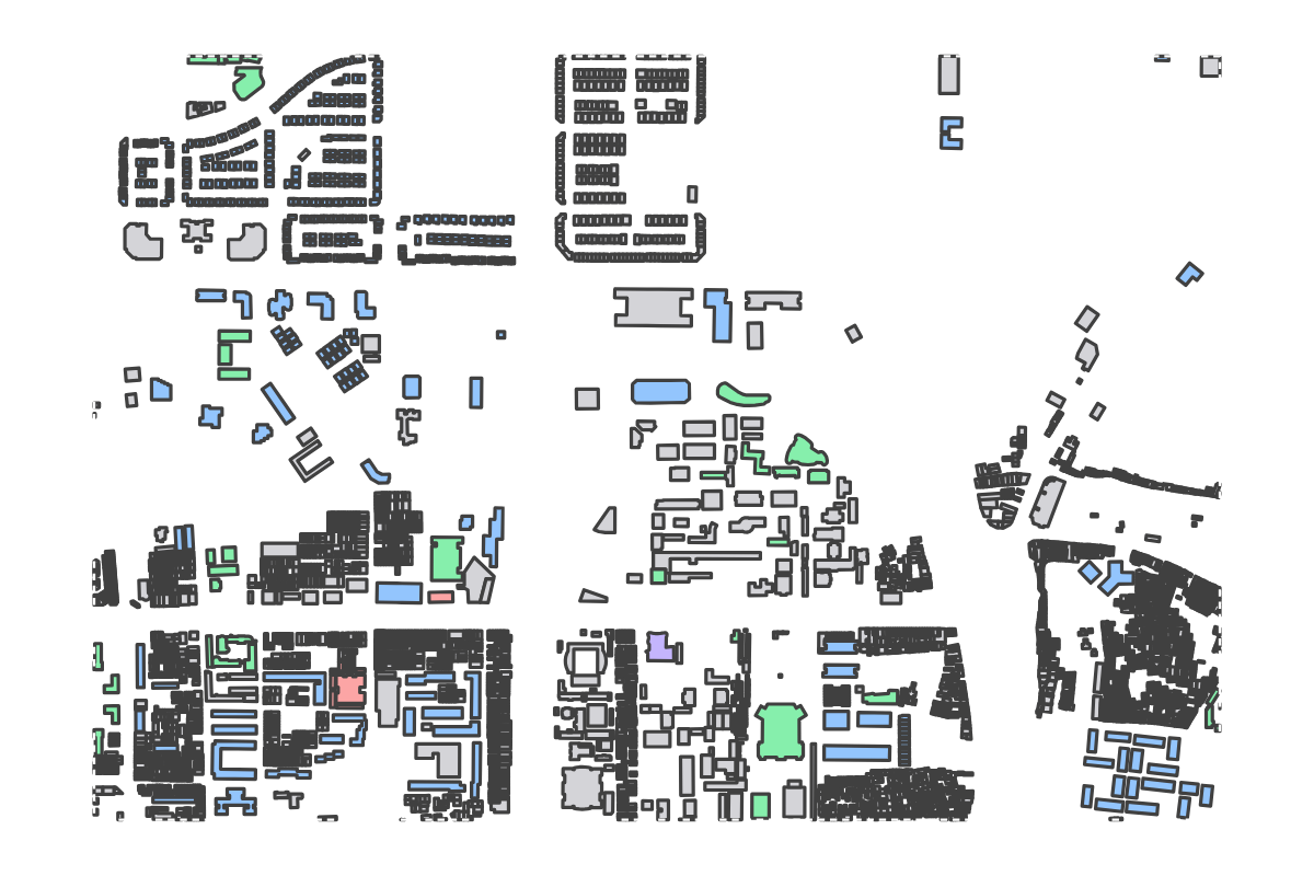 Program breakdown map