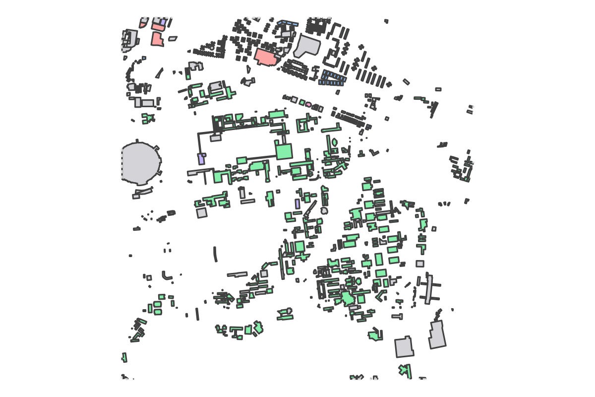 Program breakdown map