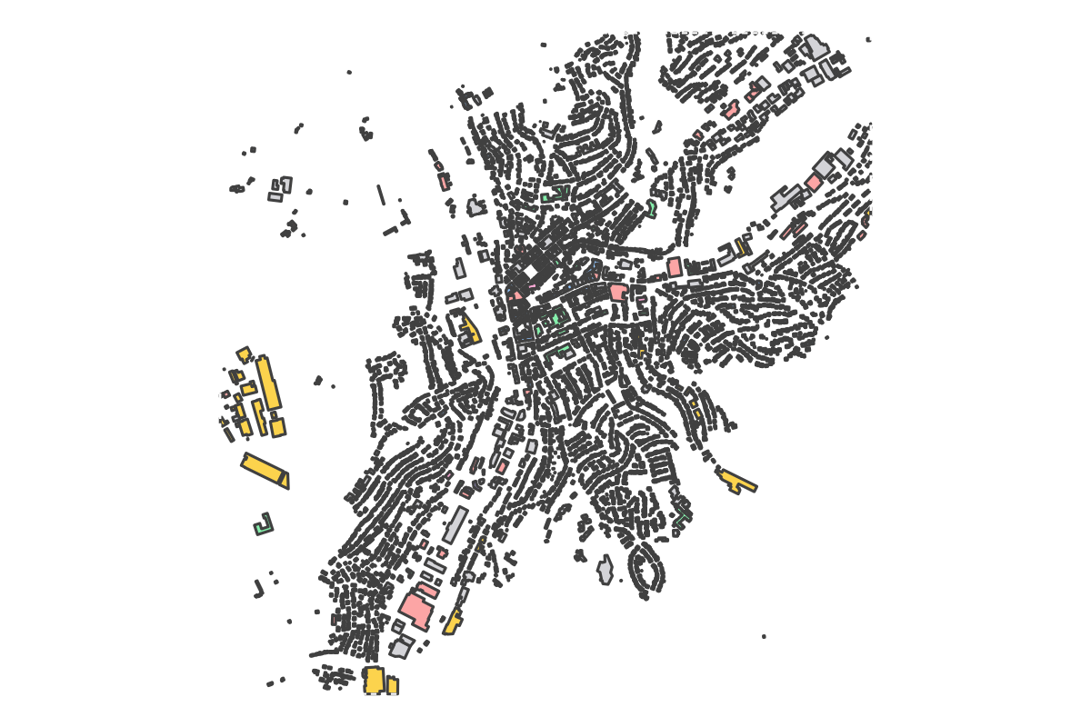 Program breakdown map