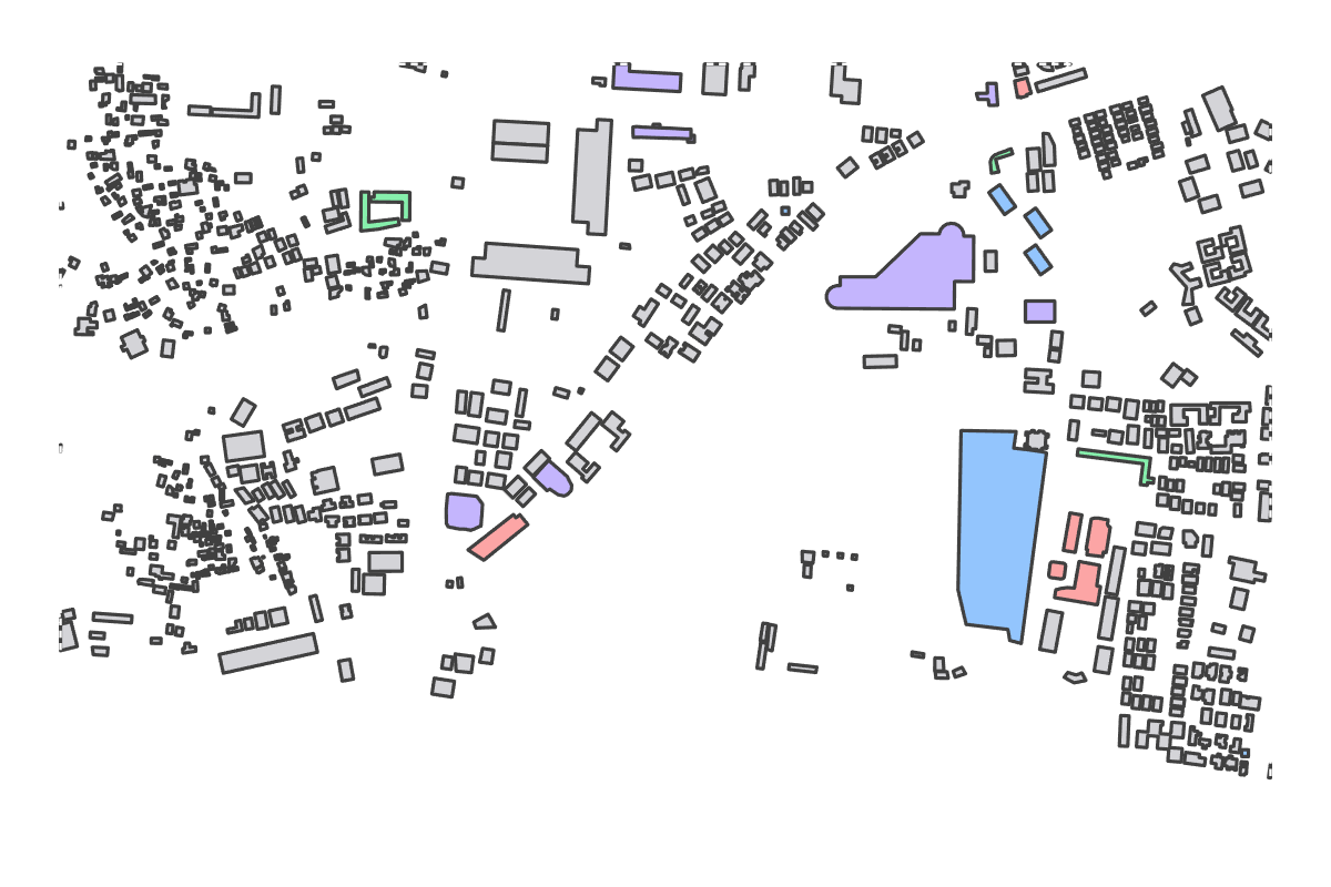 Program breakdown map