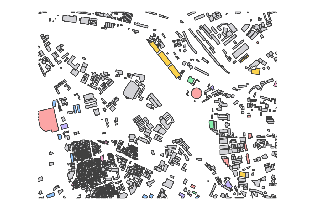 Program breakdown map