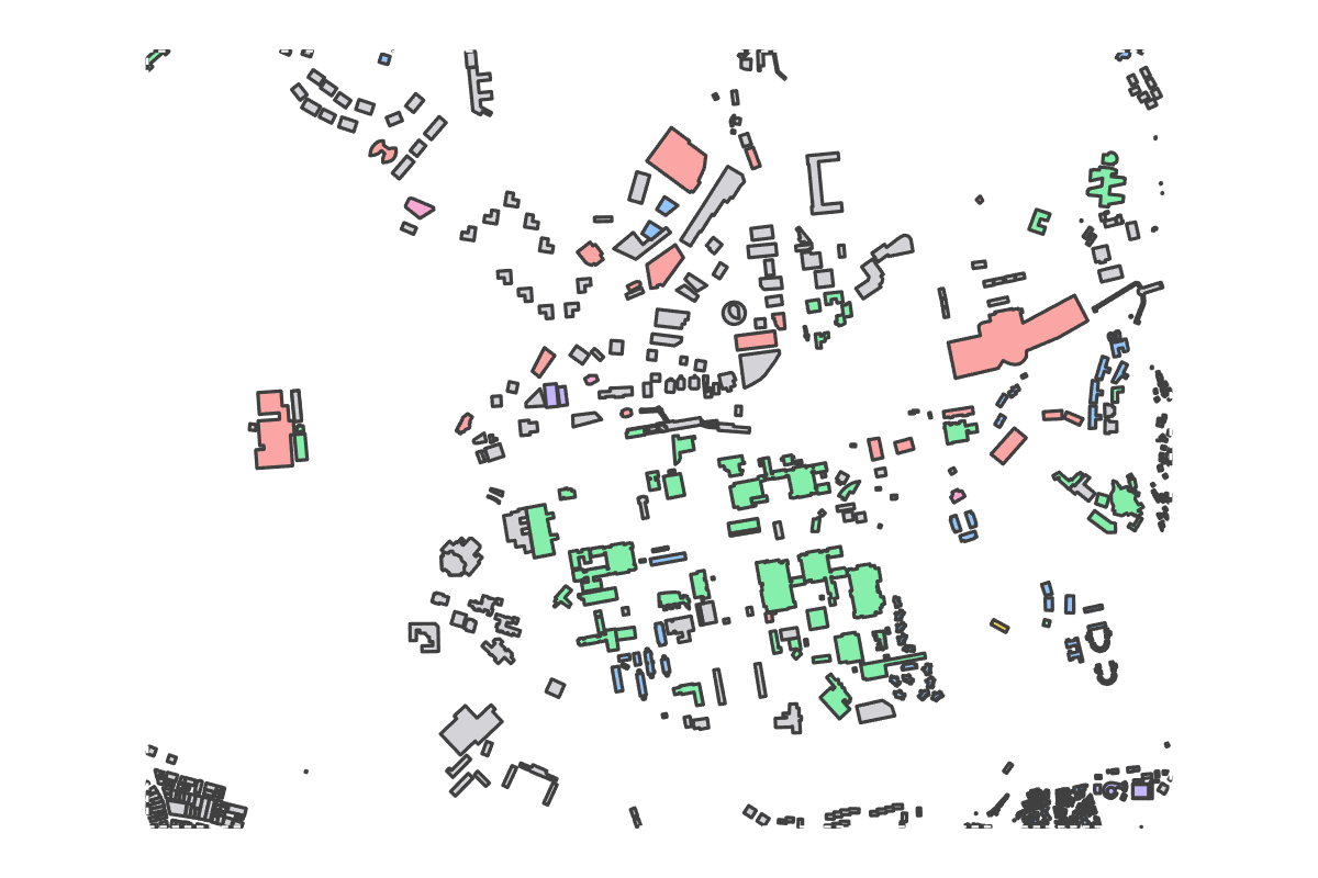 Program breakdown map