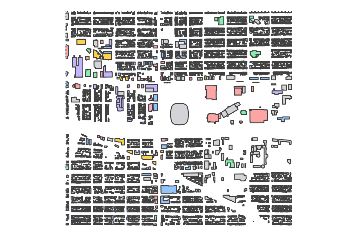 Program breakdown map