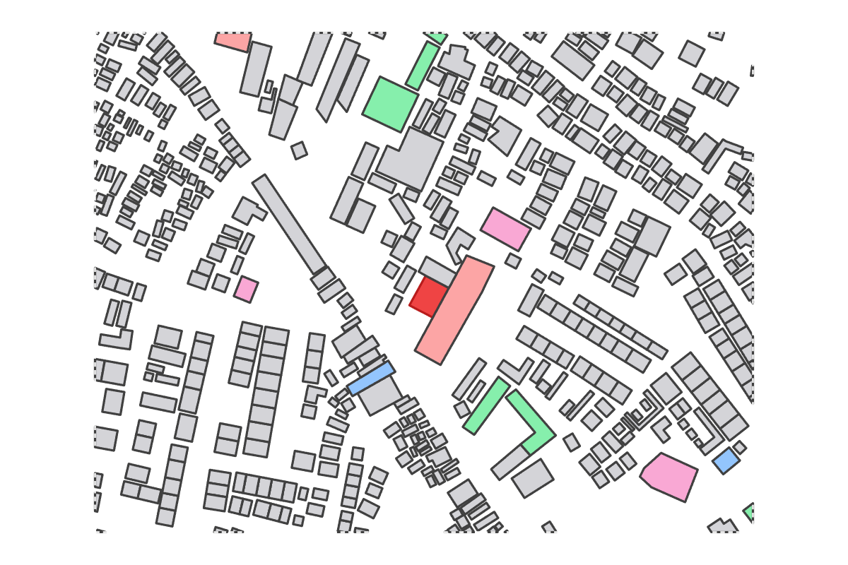 Program breakdown map