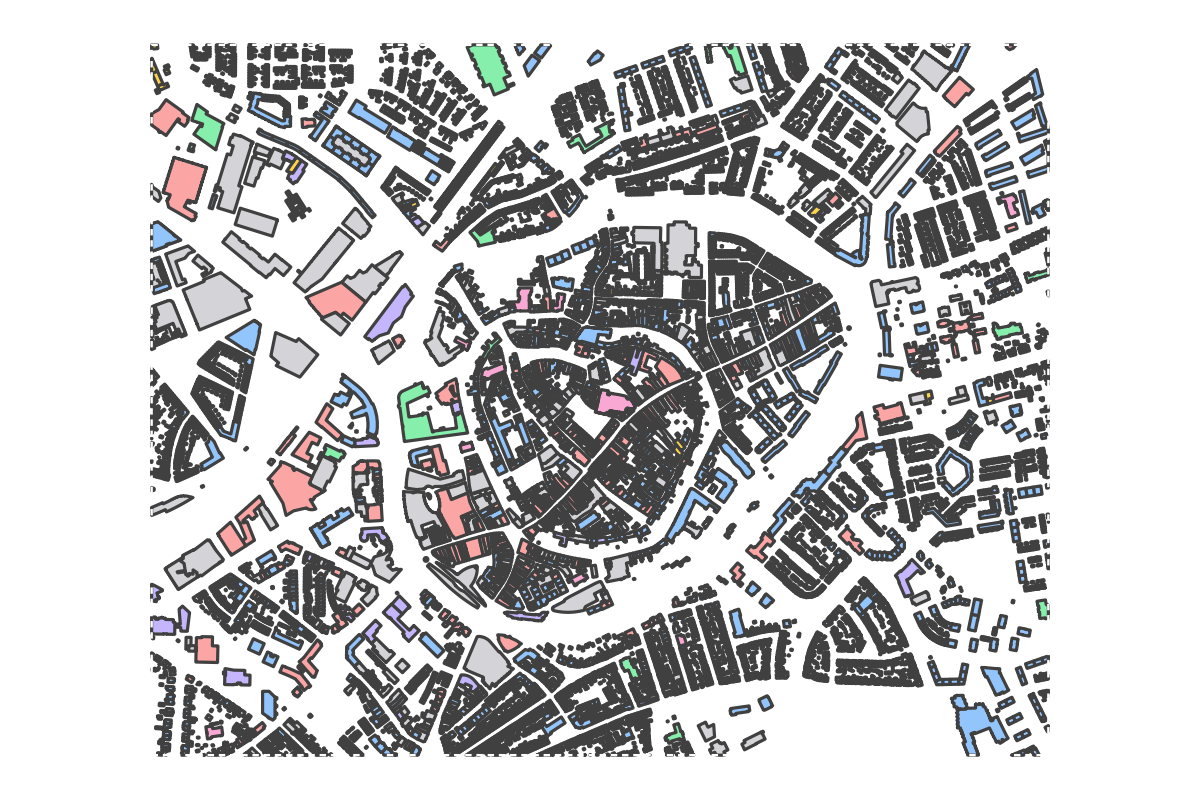 Program breakdown map