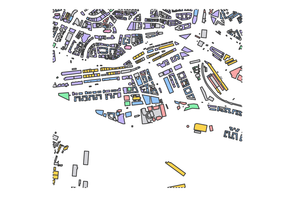 Program breakdown map
