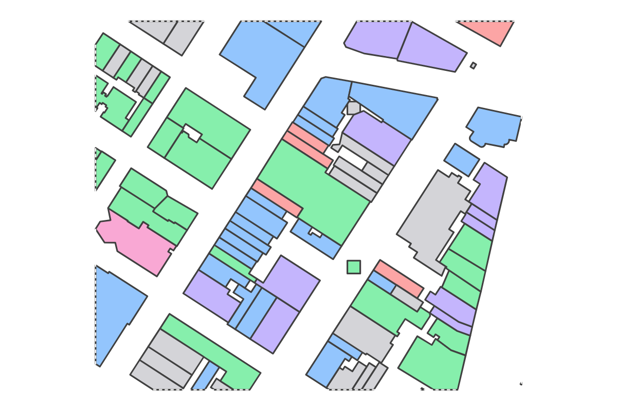 Program breakdown map