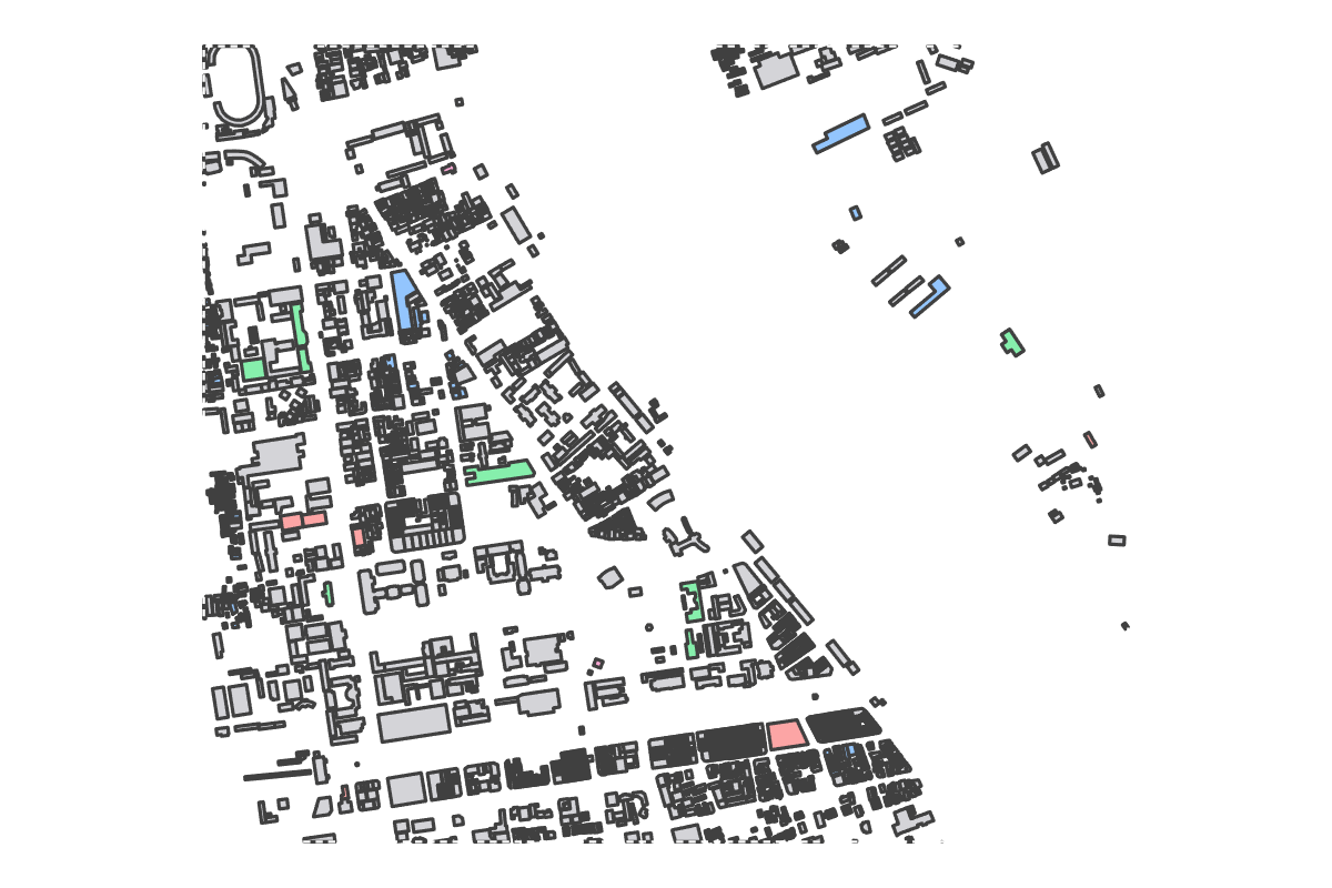 Program breakdown map