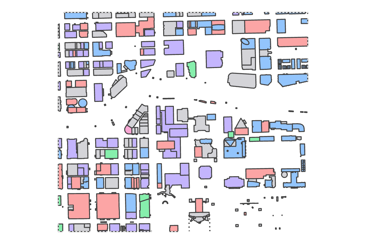 Program breakdown map