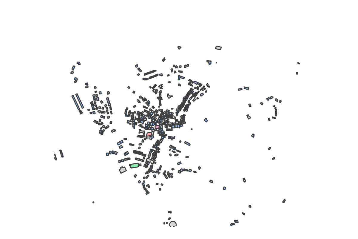 Program breakdown map