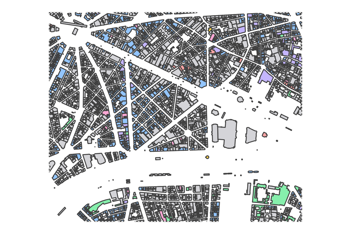 Program breakdown map
