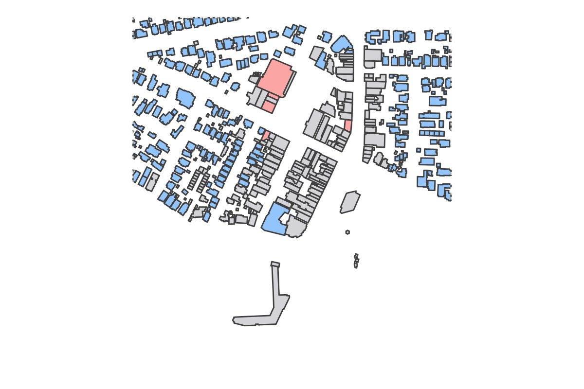 Program breakdown map