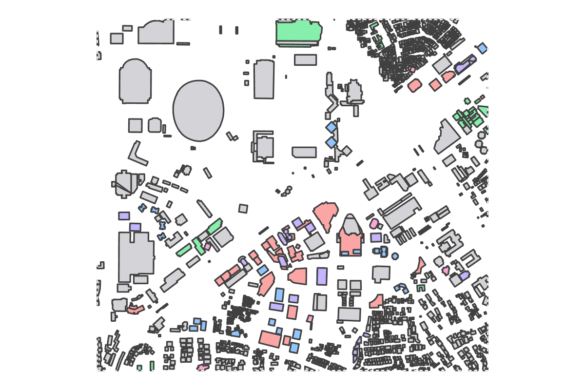 Program breakdown map