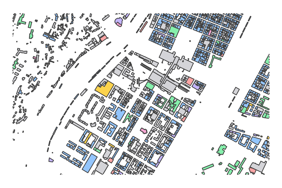 Program breakdown map