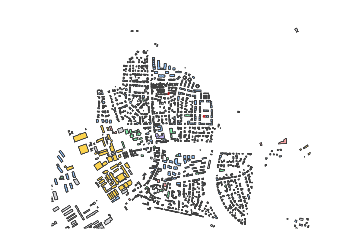 Program breakdown map